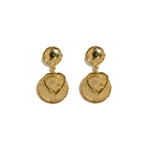 Caramel Vintage Jewellery Rita Earrings