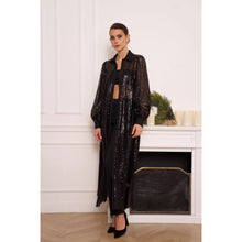 Load image into Gallery viewer, On Trend Sequin Maxi Shirt Dress
