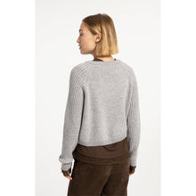 Load image into Gallery viewer, Yaya 01-000641-609 Sweater With Ribbed Sleeves And Button Details
