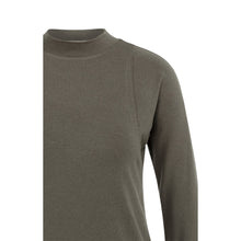 Load image into Gallery viewer, YAYA 01-7093230-509 Fitted Long Sleeve Top with Mock Neck
