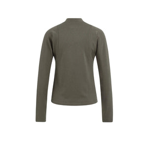 YAYA 01-7093230-509 Fitted Long Sleeve Top with Mock Neck