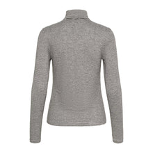 Load image into Gallery viewer, Cream Amma Long Sleeve Turtle Neck T Shirt
