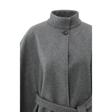Load image into Gallery viewer, YAYA 03-521004-510 Soft Woven Poncho with Collar and Belt

