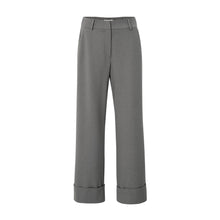 Load image into Gallery viewer, YAYA 01-301224-510 Soft Structured Trousers with Big Turn Ups
