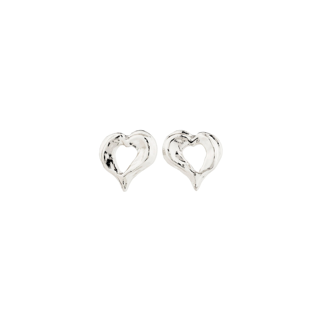 Pilgrim Cassian Heart Earrings