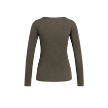 Load image into Gallery viewer, YAYA 01-709439-609 Long Sleeve Top With Boat Neck
