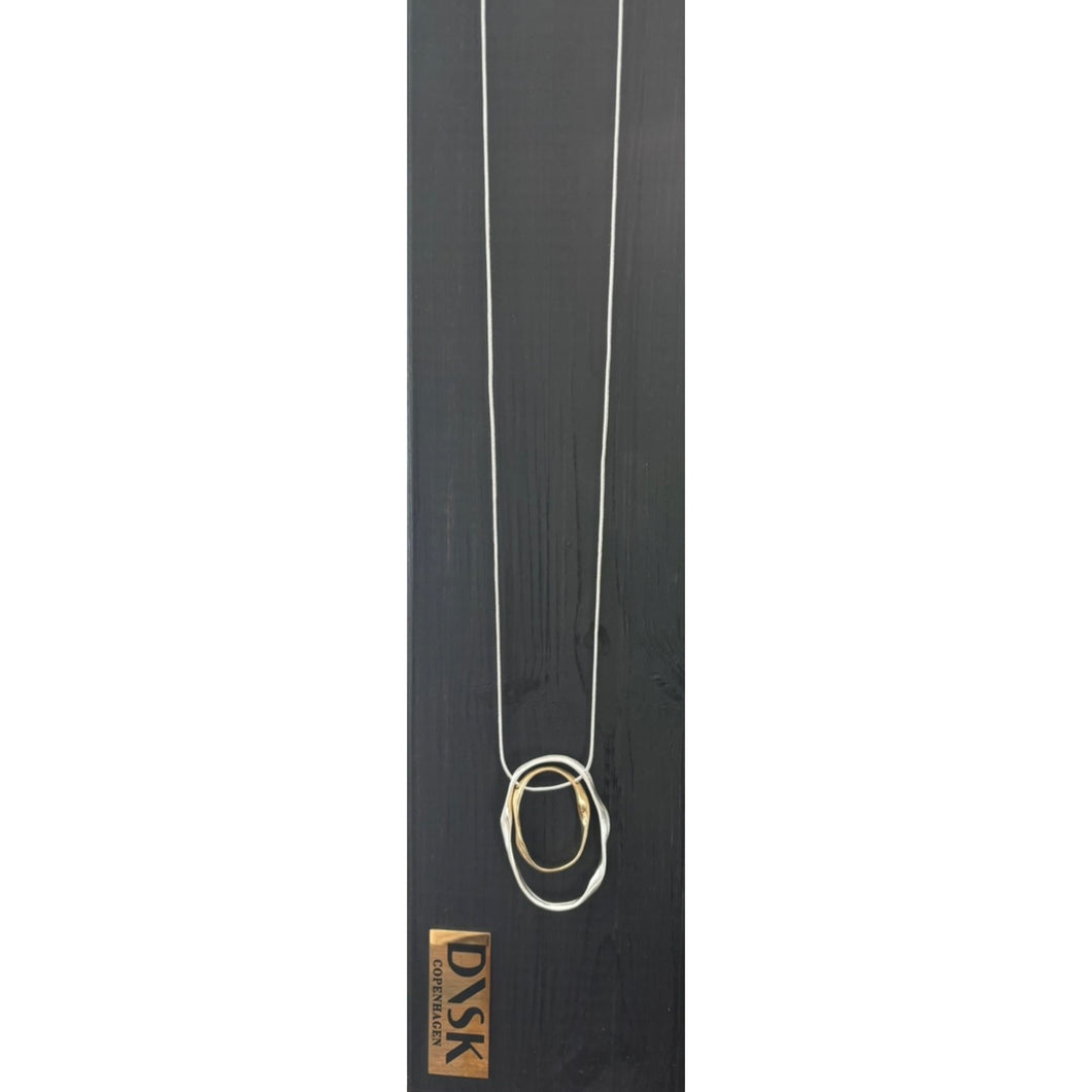 Dansk Elysian Two Tone Necklace