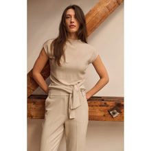 Load image into Gallery viewer, YAYA 000534-511 Sleeveless Subtle Sequin Sweater
