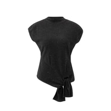 Load image into Gallery viewer, YAYA 000534-511 Sleeveless Subtle Sequin Sweater
