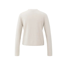 Load image into Gallery viewer, YAYA 000533-511 Knitted Cardigan With Subtle Sequin Spencer
