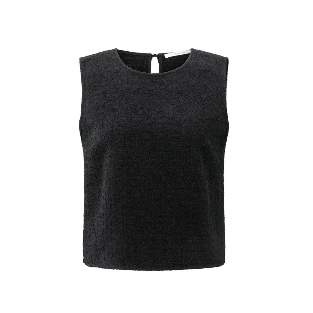 YAYA 701341-511 Sleeveless Top With Bow Details