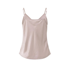 Load image into Gallery viewer, YAYA 701344-511 Satin V-Neck Vest
