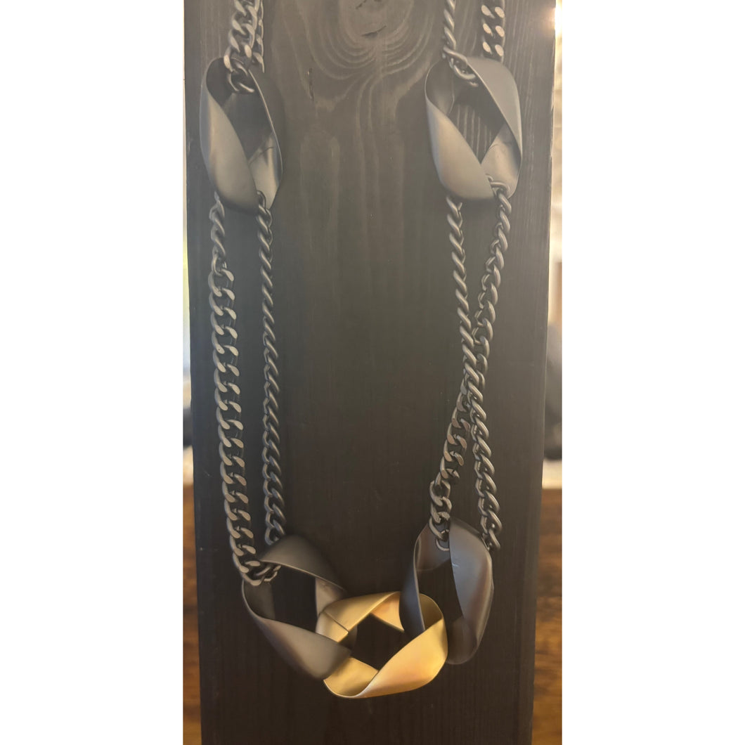 Dansk Short Lock Link Necklace