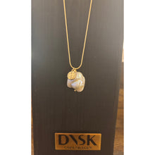 Load image into Gallery viewer, Dansk Adjustable Pearl Long Necklace
