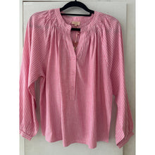 Load image into Gallery viewer, On Trend Linen Mix Blouse
