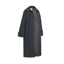 Load image into Gallery viewer, YAYA 02-009082-609 Long Faux Suede Coat With Detachable Collar
