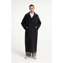 Load image into Gallery viewer, YAYA 02-011026-609 Extra Long Wool Blend Coat with Oversized Fit
