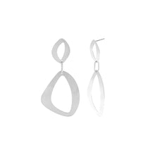 Load image into Gallery viewer, Dansk Alaya Asymmetrical Statement Earrings
