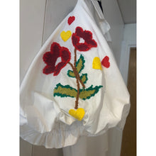 Load image into Gallery viewer, On Trend Floral Embroidered Shirt
