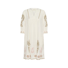 Load image into Gallery viewer, Cream Rosetta Dress
