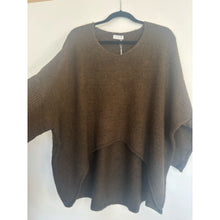 Load image into Gallery viewer, Suzy D Fortune Low V Neck Knit Sweater
