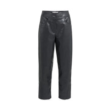 Load image into Gallery viewer, YAYA 01-309289-609 Faux Leather Carrot Fit Trousers
