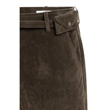 Load image into Gallery viewer, YAYA 01-409100-610 Suedine Mini Skirt with Belt Detail
