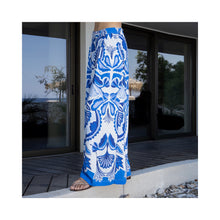 Load image into Gallery viewer, Aggel Printed Wide Leg Trouser
