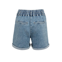 Load image into Gallery viewer, YAYA 01-321031-604 Denim Shorts With Drawstring Waist
