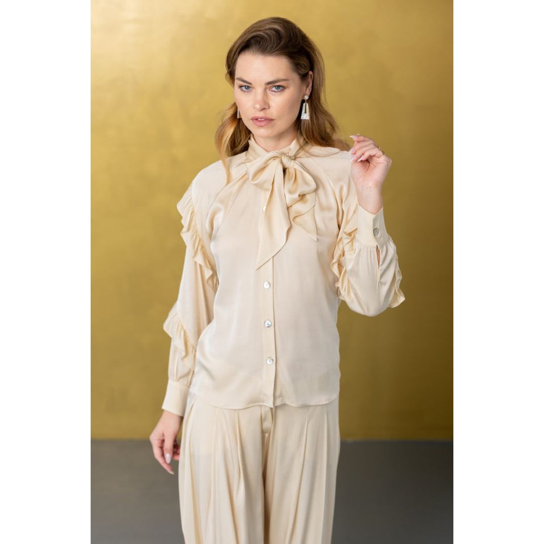 Silk95Five The Trellis Blouse