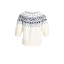 Load image into Gallery viewer, YAYA 01-000646-616 Knitted sweater with Nordic Jacquard Pattern
