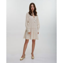 Load image into Gallery viewer, Ble Broderie Anglaise Mini Dress
