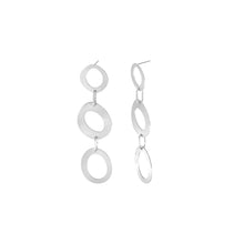 Load image into Gallery viewer, Dansk Alaya Organic Triple Circle Earrings
