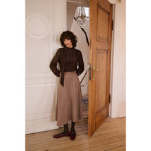 Load image into Gallery viewer, Cream Canna Skirt
