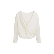 Load image into Gallery viewer, YAYA 01-109123-607 Sweater with V-Neck and Twisted Detail at the Back
