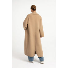 Load image into Gallery viewer, YAYA 02-011026-609 Extra Long Wool Blend Coat with Oversized Fit
