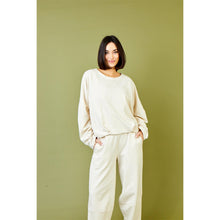 Load image into Gallery viewer, Suzy D Jaffa Bubble Hem Sweatshirt
