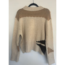 Load image into Gallery viewer, Suzy D Fox Turtle Neck Knit Sweater
