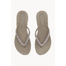 Load image into Gallery viewer, Ilse Jacobsen Cheerful Rhinestone Flip Flops
