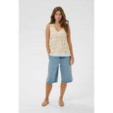 Load image into Gallery viewer, Cream Lotu Vest Waistcoat
