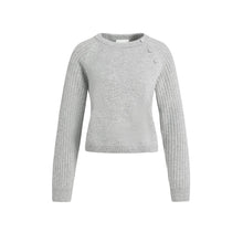 Load image into Gallery viewer, Yaya 01-000641-609 Sweater With Ribbed Sleeves And Button Details
