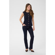 Load image into Gallery viewer, Cream Amalie Bootcut Jeans
