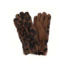 Load image into Gallery viewer, Park Lane Faux Fur Gloves
