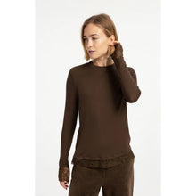 Load image into Gallery viewer, YAYA 01-709422-609 Long Sleeve Top With Lace Details
