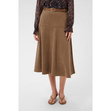 Load image into Gallery viewer, Cream Canna Skirt
