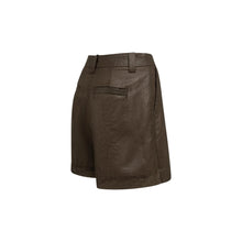 Load image into Gallery viewer, YAYA 01-321039-607 High Waist Shorts with Subtle Sheen
