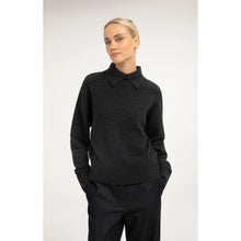Load image into Gallery viewer, YAYA 01-000661-610 Knitted Sweater with Polo Collar
