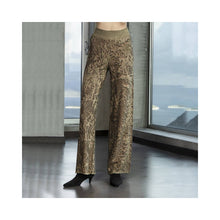 Load image into Gallery viewer, AGGEL Wool Lurex Blend Jacquard Pants
