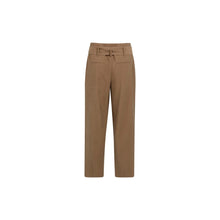 Load image into Gallery viewer, YAYA 01-301266-607 High Waist Trousers with Straight Legs and Scarf Belt
