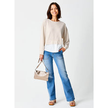 Load image into Gallery viewer, Suzy D Beau Stretch Denim Flared Jeans
